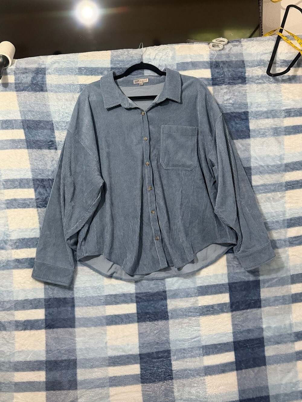 Wishlist Apparel Corduroy Woman’s Over Shirt Button Up